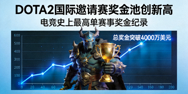 DOTA2国际邀请赛奖金池创新高新闻配图